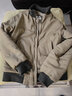马登工装美式复古M1942坦克夹克男短款加厚保暖棉衣男士立领棉服外套 卡其色 3XL 实拍图