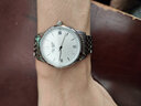 冠琴（GUANQIN）瑞士认证手表情侣款全自动机械表百搭经典夜光防水腕表情人节礼物 钢带本色白面（女款） 实拍图