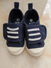 M1&M2童鞋女童帆布鞋男童室内鞋幼儿园室外小白鞋儿童鞋子女学步鞋398 深蓝 26 适合脚长16cm 实拍图
