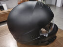 SCORPION EXO蝎子战士头盔COVERT 2踏板电动机车摩托复古半盔大码组合跑盔 MATT BLACK亚黑 XL（58-59）CM 实拍图