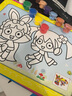 乐福然儿童涂色画DIY颜料水彩画涂鸦画填色儿童手工绘画工广场 男孩玩30张画+6条颜料+6支画笔 实拍图