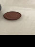 裕轩堂紫砂花盆多肉菖蒲盆景宜兴室内桌面花盆陶瓷创意批发多肉创意个性 紫砂托盘（三个一套）红色 小 实拍图
