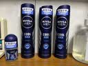 妮维雅（NIVEA）男女士止汗喷雾抑汗降温夏天清凉腋下异味香体爽身露走珠液 男士海洋酷爽气雾150ml双支 实拍图