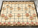 妙记象棋中国象棋实木象棋榉木皮革棋盘一体特大号象棋60号8026 实拍图
