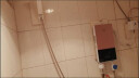 新飞（Frestec）即热式电热水器家用迷你小型速热恒温卫生间淋浴节能洗澡机小型卫生间淋浴洗澡恒温快速热免储水 黑色大屏+压铸铝+7500瓦+漏保+包安装 实拍图