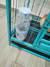 华元宠具狗狗饮水器挂式猫咪自动喂水喝水器泰迪水碗宠物猫笼悬挂自动饮水 【推荐】笼养挂式 蓝色 473ml 实拍图