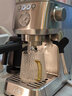 索利斯（Solis） 【新年年货礼物】咖啡机家用意式手动半自动商用办公室打奶泡机稳压萃取强劲蒸汽情人节 银色 实拍图