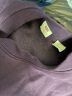 Levi's【情侣同款】李维斯秋冬新款男士加绒卫衣时尚印花圆领 紫色 A7981-0001 S 晒单实拍图