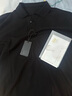 布先生T恤休闲经典polo男士亲肤纯棉翻领纯色短袖打底衣服 黑色 2XL (185) 实拍图