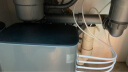 日丰 卫浴洗菜盆下水管防臭下水器排水道管单双槽下水管套装 双槽后置下水套装-140MM 实拍图