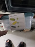 茶花（CHAHUA） 茶花保鲜盒带盖冰箱收纳盒长方形食品冷冻盒厨房收纳塑料储物盒 【830ML】蓝色三个装 实拍图