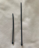 彩弘 2.5*100mm400支黑色 自锁式尼龙扎带小号塑料绑带一拉得紧束线带 实拍图