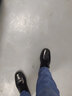 巡洋舰3513巡洋舰皮鞋男工装皮鞋商务正装休闲鞋耐磨大头皮鞋系带 黑色 45 实拍图