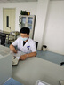 医缘医缘白大褂男女薄款透气修身学生实验服诊所医院大衣工作服印绣字 男长袖薄款 L 实拍图