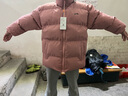 贵人鸟棉衣男两面穿冬季棉服纯色治愈色厚外套男士棉袄立领面包服情侣款 粉色 L 实拍图