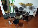 迈斯MES架子鼓成人5鼓4镲儿童初学者入门爵士鼓Q7专业演奏 5鼓 2镲 白色 Q7架子鼓+大礼包 实拍图