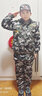 兵童勇士 2023新款冬装儿童装迷彩服套装中大童运动装男童休闲加绒厚棉服 实拍图