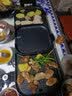 新厨夫 电烧烤炉多功能电烤炉火锅烤肉两用锅家用无烟电烤盘鸳鸯涮烤一体二用锅 电烧烤炉烤肉盘 XCF4 加大升级版 可分离鸳鸯款 2层 实拍图
