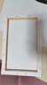 啵啵虎油画框带画布油画画框风景画彩色画框油画板丙烯画板油画颜料亚麻布画框工具材料布料批发棉布内框 20*30 cm 亚麻细纹 (油画推荐) 实拍图