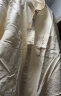 无印良品 MUJI 男女通用 紧密编织毛圈 拉链连帽衫 休闲外套 无性别 卫衣 原色 S-M(165/88A) 实拍图
