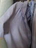 杉杉（FIRS）短袖衬衫男中年商务休闲正装宽松免烫衬衣 TCT4297短袖蓝色 42  晒单实拍图