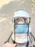 IPOOSI婴儿车防风罩雨罩防护罩通用推车雨衣罩儿童车防雨罩保暖防寒冬天 （双拉链整体开门）中号 实拍图