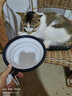 宠星记 宠物外出碗 狗狗猫咪 水碗 饭碗 便携硅胶折叠碗 白色 1000ml 实拍图