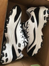 SKECHERS斯凯奇男鞋经典情侣熊猫鞋男子休闲运动鞋厚底缓震老爹鞋 52675/WBK 白色/黑色 41.5 实拍图