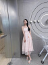 艾珠儿（Aizhuer）新中式国风连衣裙夏季2024新款改良旗袍年轻法式气质吊带裙子夏天 粉色 M 晒单实拍图