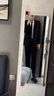 罗蒙高端休闲西服套装男士潮流修身小西装外套商务结婚伴郎礼服青年 黑色【单西】 XL (建议拍大一码版型修身) 实拍图