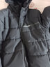 真维斯（JEANSWEST）牛仔裤男2025春夏柔软棉弹修身小脚裤潮流时尚印花男长裤深蓝36 实拍图