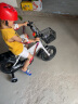 童贝星儿童自行车男孩2-3-6-8-9岁小孩单车脚踏车宝宝童车 纯洁白+ 一体轮 +后座款头盔大礼包 12寸适合身高80-95cm 实拍图