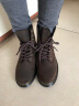 马丁（DR.MARTENS）Zavala西部靴男女春舒适轻量通勤棕色工装风马丁靴 深棕色 38 实拍图