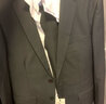 奢树（SHESHU）西服套装男士商务正装西装修身职业装套西新郎服结婚礼服 藏青色两粒扣【西服+西裤】 185A 实拍图