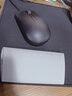 范罗士（Fellowes）办公游戏防滑鼠标垫人体工学腕托Q弹硅胶护腕鼠标垫手枕手托鼠标垫 I-Spire橡胶腕托  灰色93933 实拍图