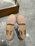 斯凯奇（Skechers）女鞋夏季渔夫鞋单鞋新中式蕾丝平底鞋浅口一脚蹬通勤鞋113025 实拍图
