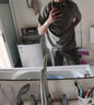 我的速度polo衫男夏季薄款翻领纯色简约休闲保罗上衣服男商务百搭男士短袖 深灰 XL 实拍图