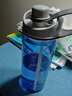 乐基因（nalgene） 吸管杯孕妇水杯热水塑料杯子男女户外便携车载运动健身美国进口 1790-2020蓝色 550ml 实拍图