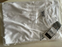 阿迪达斯 （adidas）t恤男士 2024夏季新款运动服休闲圆领半袖白色快干梭织透气短袖男 黑色/速干透气/三条纹 S 实拍图