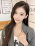 忆瑾S999足银蝴蝶流苏项链女颈链轻奢小众网红锁骨链520情人节礼物 银色-两种戴法+默认礼盒 实拍图