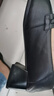 意尔康女鞋中粗跟方头乐福鞋复古英伦风通勤单鞋女 13380W黑色 37 实拍图