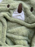 嫚熙（EMXEE）【1】婴儿浴巾儿童宝宝浴袍小萌兽斗篷带帽速干 考拉宝宝 110×70cm 晒单实拍图