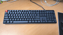 小米有线机械键盘 104全键紧凑布局 极简质感设计 兼容双系统 人体工学 游戏竞技背光键盘 小米有线机械键盘 红轴 单光 104键 实拍图