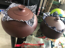 颐壶春 高端宜兴紫砂茶叶罐 大号一斤装家用普洱醒茶罐原矿存储密封茶罐 朱泥滴水 中号一斤装 实拍图