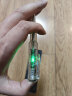 得力（deli）高亮度彩光透明测电笔多功能感应电笔验电笔12-250V 实拍图