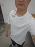 李宁（LI-NING）短袖t恤男夏季冰丝速干运动衣薄款透气男装跑步篮球健身训练服饰 基础白【速干】 XL 实拍图
