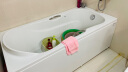 箭牌（ARROW） 亚克力普通浴缸五件套防滑浴缸家用小户型泡澡多尺寸一体成形 1.5浴缸(无五金件) 右裙 实拍图