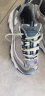 斯凯奇（Skechers）复古老爹鞋厚底增高休闲运动女鞋13143GYBL灰色/蓝色37 实拍图