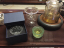 容山堂金银烧侧把蒸煮双内胆加厚玻璃煮茶壶蒸茶器迷你电陶炉茶炉 实拍图