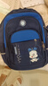 巴布豆卡通图案书包男1-3-6年级儿童小学书包女童双肩背包护脊轻便减负 H21409宝蓝色大号 实拍图